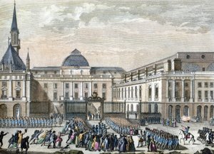 Bailly al Parlamento di Parigi. 1794-1804 da Reiner Vinkeles