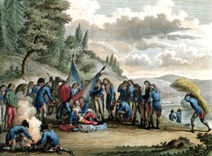 Morte del generale Marceau da Reiner Vinkeles