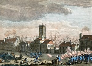 Massacro di La Chapelle da Reiner Vinkeles