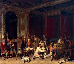 Alloggiamento dei soldati francesi