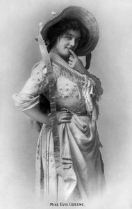 Evie Greene, attrice inglese da Reinhold Thiele