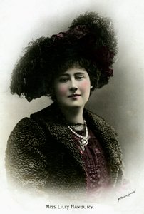 Lily Hanbury, attrice inglese, inizio XX secolo