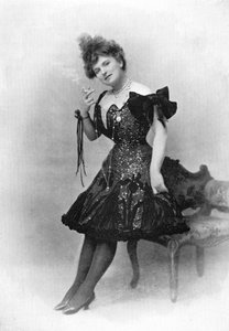 Nina Martino, attrice italiana, 1902-1903 da Reinhold Thiele