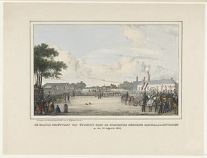 La Mobile Schuttery di Utrecht ricevuta con gratitudine dal governo cittadino il 19 agosto 1834 da Reinier Craeyvanger