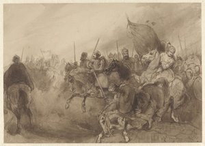 Combattimento a cavallo medievale