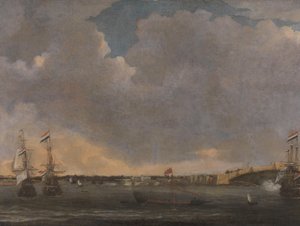 Veduta di Tripoli da Reinier Nooms (signed by artist)