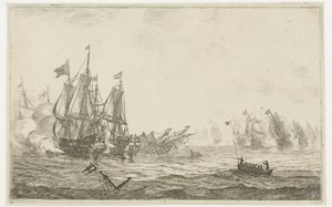 Battaglia navale da Reinier Nooms