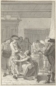 Illustrazione per il romanzo Gustav Lindau