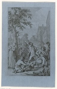 Maltrattamento del cadavere del predicatore P. van den Bosch a Zoetermeer, 1787