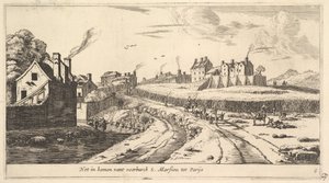 Ingresso al Sobborgo di Saint Marceau vicino a Parigi