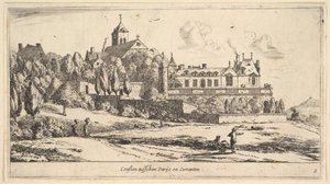 Veduta di Conflans, XVII secolo da Reinier Zeeman