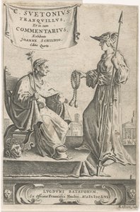 Piedistallo con un imperatore sul suo trono da Reinier van Persijn