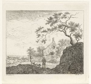 Paesaggio con figure da Reinierus Albertus Ludovicus baron van Isendoorn à Blois
