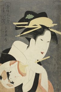 Bellezze dei Quartieri del Piacere da Chōkyōsai Eiri