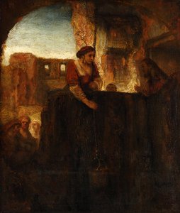 Cristo e la donna di Samaria al pozzo