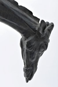 Grande giraffa con testa abbassata, modellata 1909-10, fusa prima del 1913