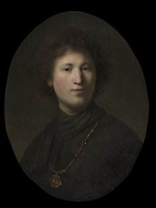 Un giovane con una catena da Rembrandt van Rijn