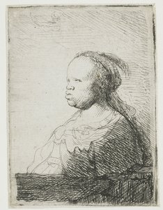 Donna africana da Rembrandt van Rijn