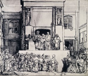 Cristo presentato al popolo da Rembrandt van Rijn