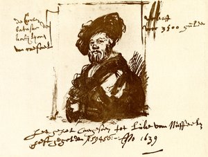 Conte Balthasar Castiglione da Rembrandt van Rijn