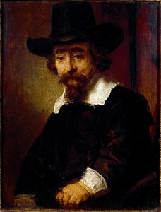 Ritratto del Dr. Ephraim Bueno da Rembrandt Harmensz. van Rijn