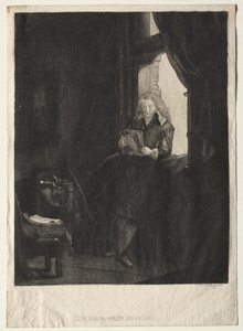 Ritratto di Jan Six (acquaforte)