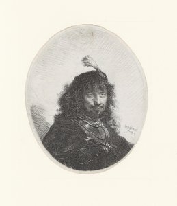 Rembrandt con la spada e l