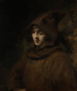 Tito, figlio di Rembrandt, in abito da monaco da Rembrandt van Rijn