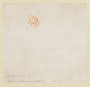 Piccolo studio di una testa da Rembrandt van Rijn