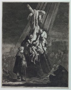 La discesa dalla croce da Rembrandt van Rijn