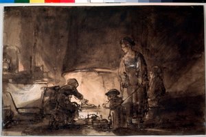 La cucina nella casa di Rembrandt