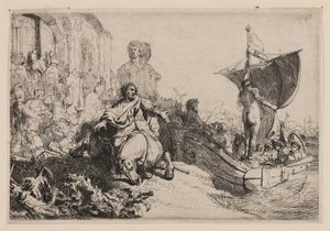 La nave della fortuna da Rembrandt Harmensz. van Rijn