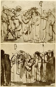 Derisione di Cristo da Rembrandt van Rijn