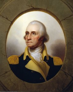 George Washington (tipo oblò) da Rembrandt Peale