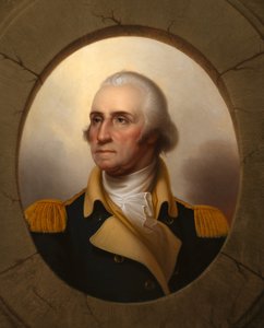 George Washington (tipo oblò) da Rembrandt Peale