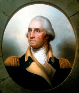 George Washington 1732-99, primo Presidente degli Stati Uniti 1789-97 da Rembrandt Peale