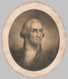 Testa di George Washington, 1856