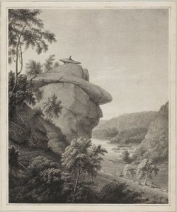 La roccia di Jefferson da Rembrandt Peale