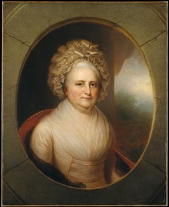 Martha Washington da Rembrandt Peale