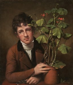 Rubens Peale con un geranio da Rembrandt Peale