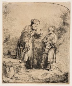 Abramo e Isacco da Rembrandt van Rijn