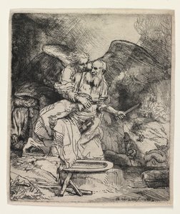 Il sacrificio di Abramo da Rembrandt van Rijn
