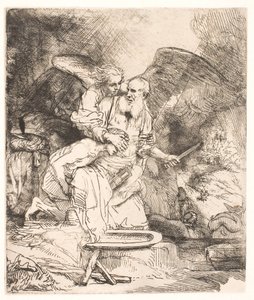 Il sacrificio di Abramo da Rembrandt van Rijn
