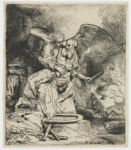 Il sacrificio di Abramo da Rembrandt van Rijn