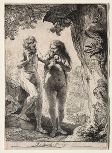 Adamo ed Eva da Rembrandt van Rijn