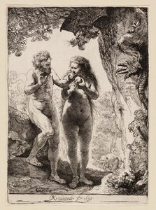 Adamo ed Eva da Rembrandt van Rijn
