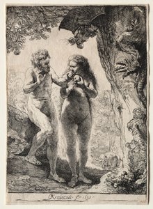 Adamo ed Eva da Rembrandt van Rijn