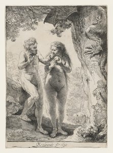 Adamo ed Eva da Rembrandt van Rijn