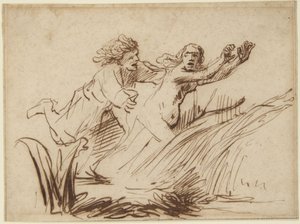 Apollo e Dafne da Rembrandt van Rijn
