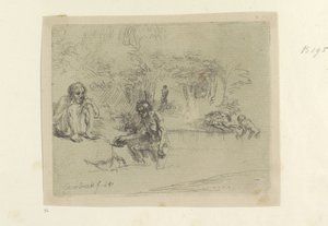 Bagnanti da Rembrandt van Rijn